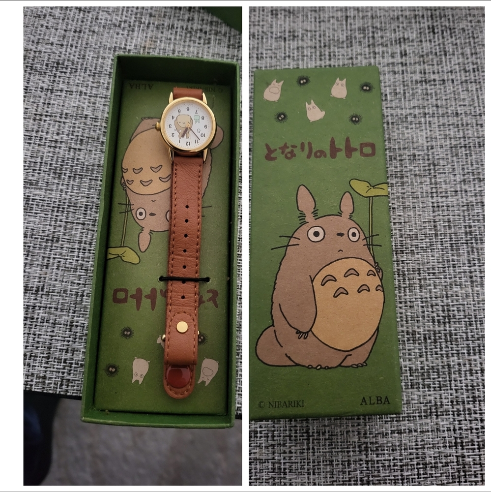 Rare NIBARIKI  ALBA Totoro Watch J420.